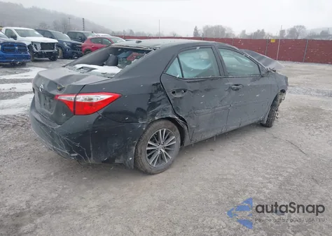 2016 Toyota Corolla Le Premium z USA, uszkodzony, nr VIN 2T1BURHE7GC630261
